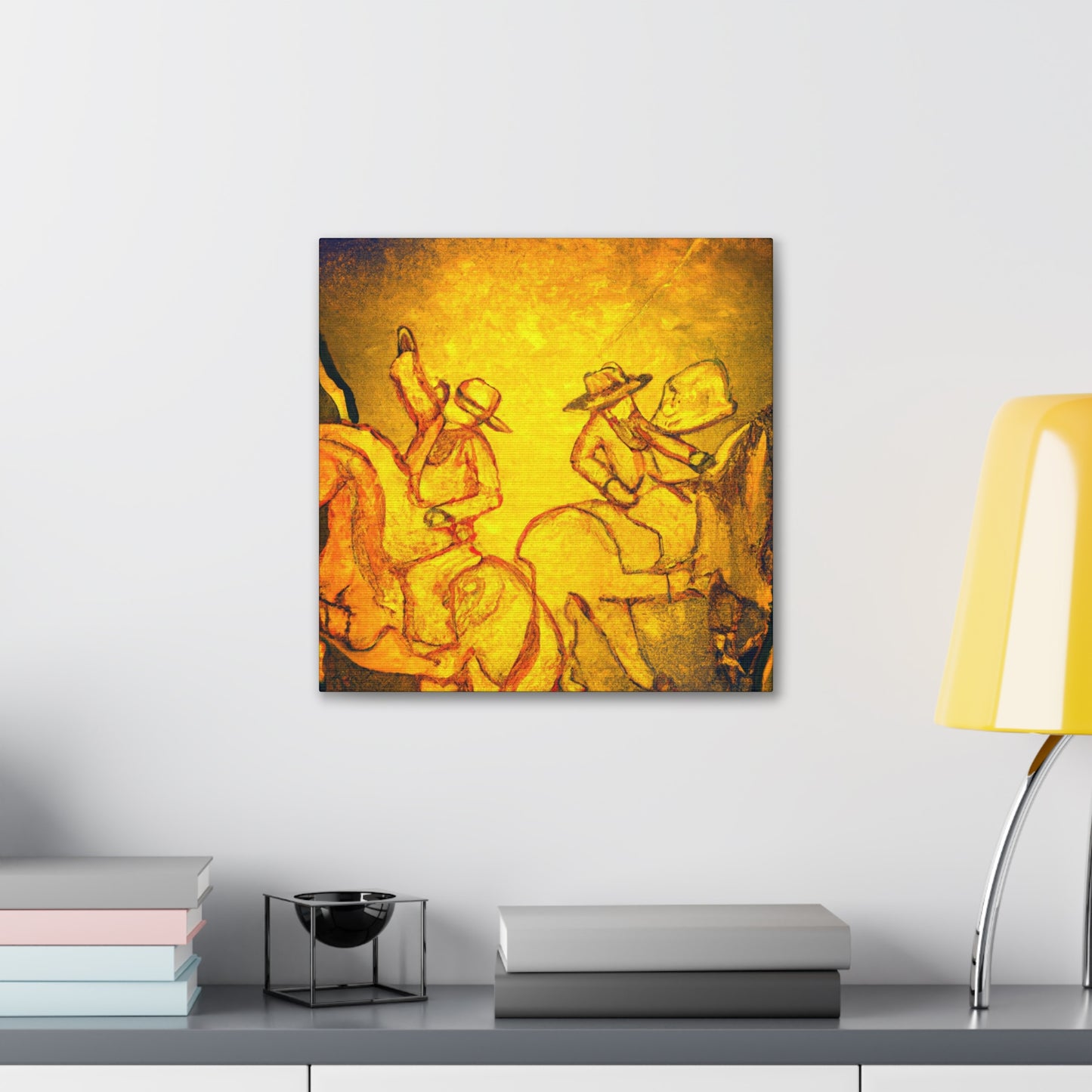 "Gold Mine Luxuryscape" - Canvas