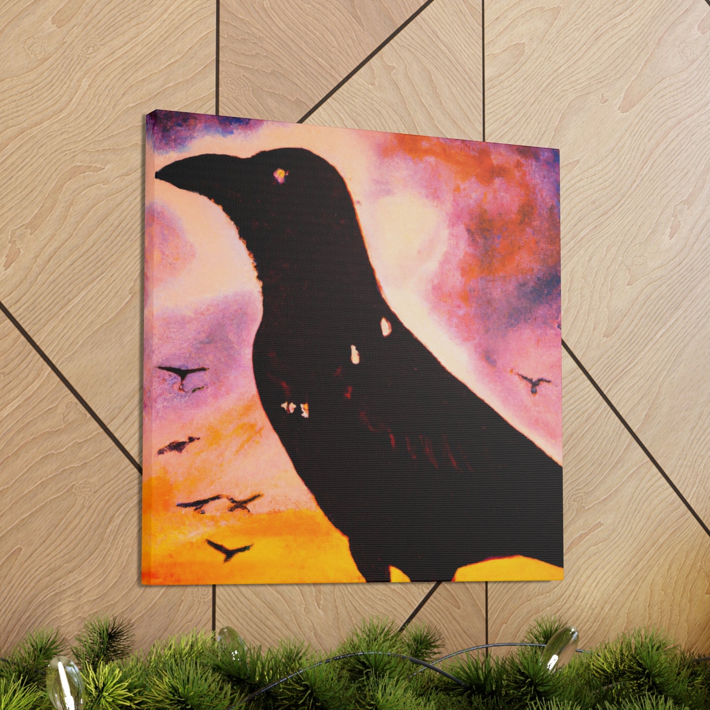 American Crow Glory - Canvas