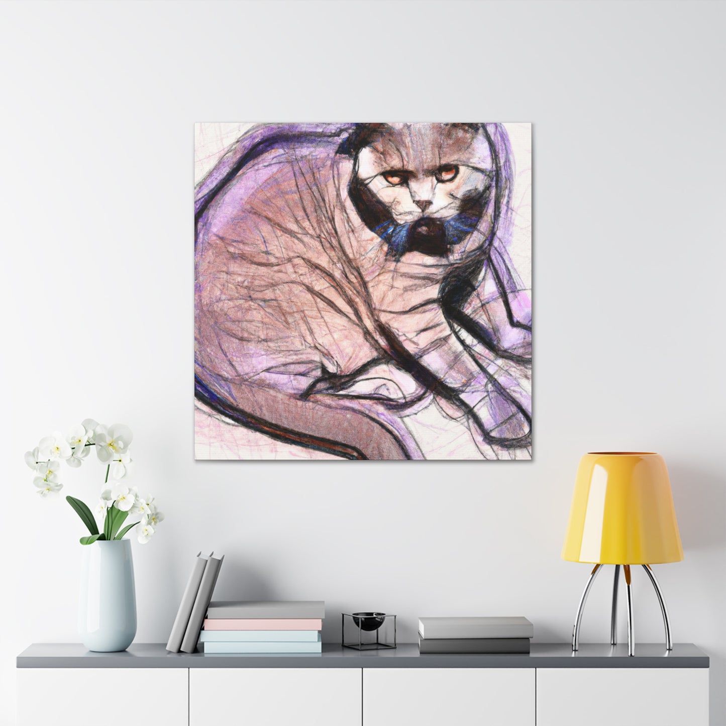 British Shorthair Impression - Canvas