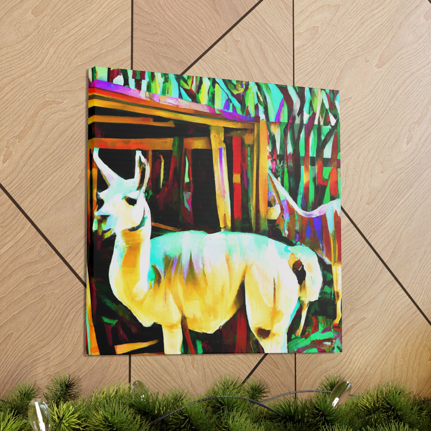 Llama's Lurid Liberation - Canvas