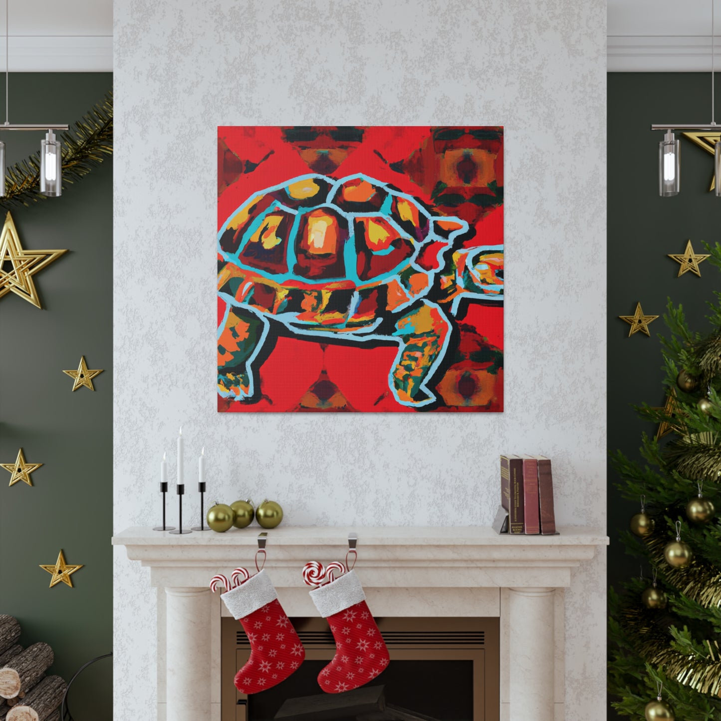 Russian Tortoise Splendor - Canvas