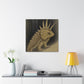 Horned Lizard Graffiti - Canvas