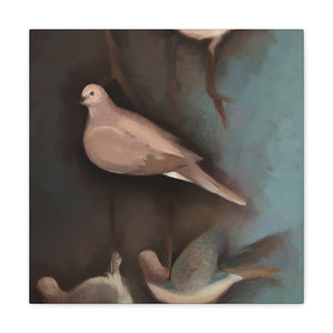 "Mourning Dove In Mourning" - Canvas