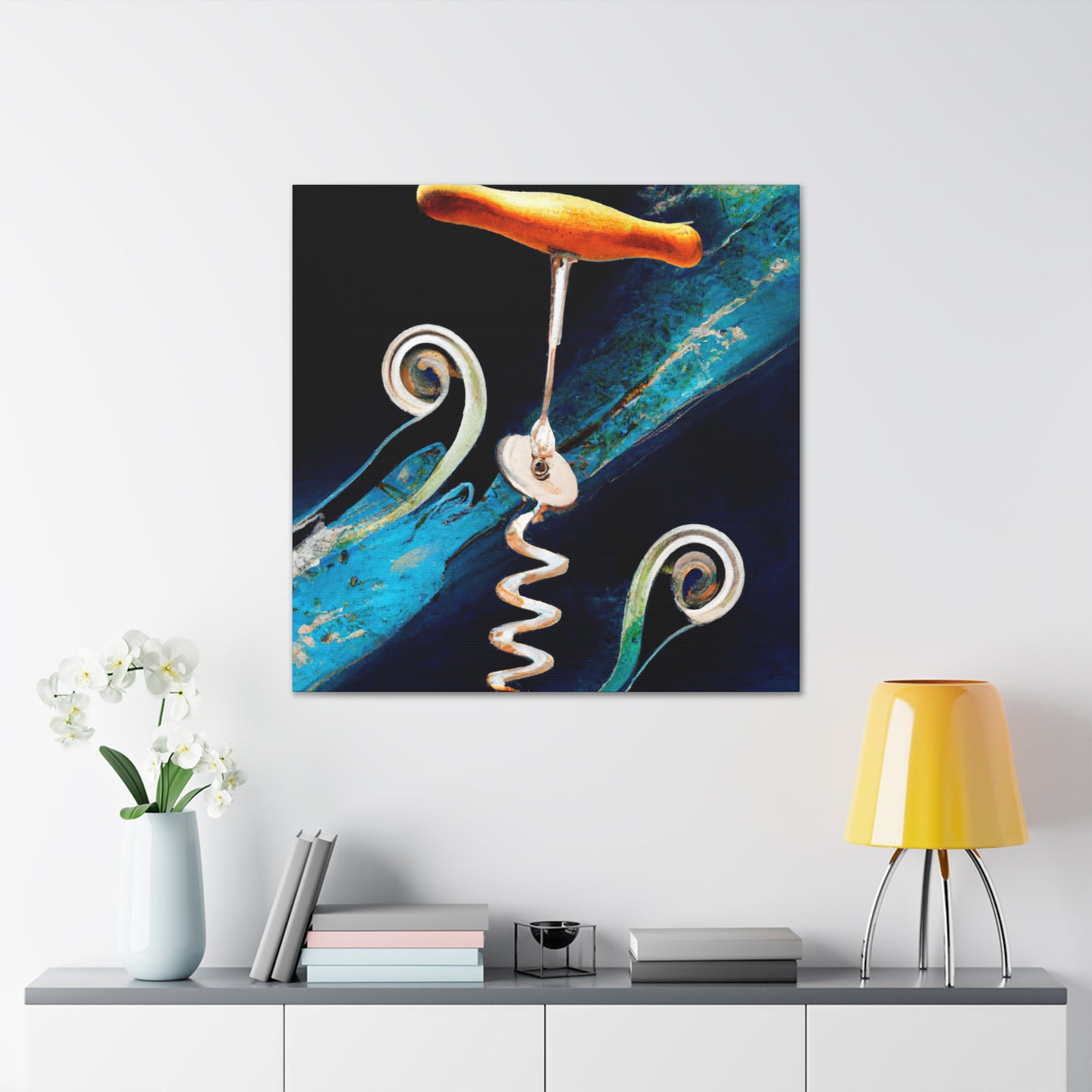 Corkscrew In Dreamland - Canvas