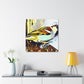 House Sparrow Abstraction - Canvas