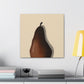 "Pear Minimalism Abstraction" - Canvas