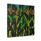 Cornfield Under Moonlight - Canvas