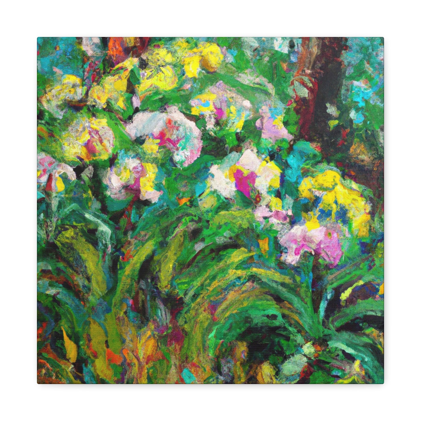 Orchid in Bloom Grace - Canvas