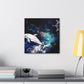 Dancing Dolphin Delight - Canvas