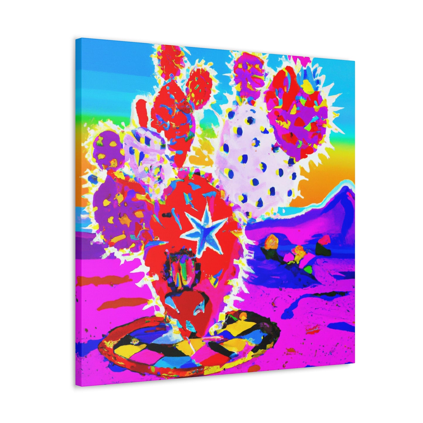 Desert Art Deco Dream - Canvas