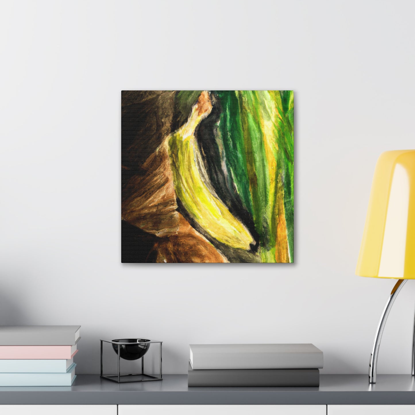 Bananna Garden Delight. - Canvas