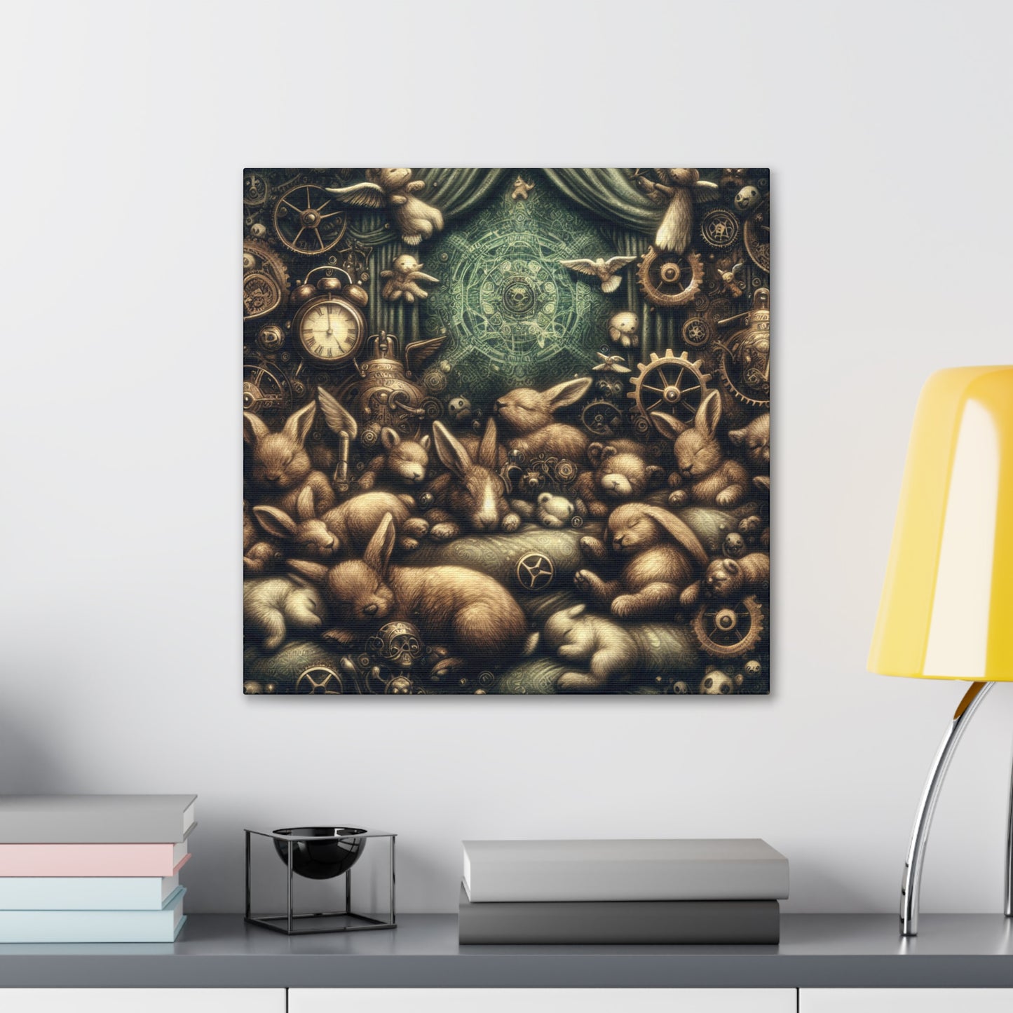 Slumbering Industrial Wildlife - Canvas