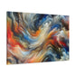 Whispers of Colorful Flames - Canvas