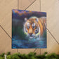 Tiger Roaring Redux - Canvas