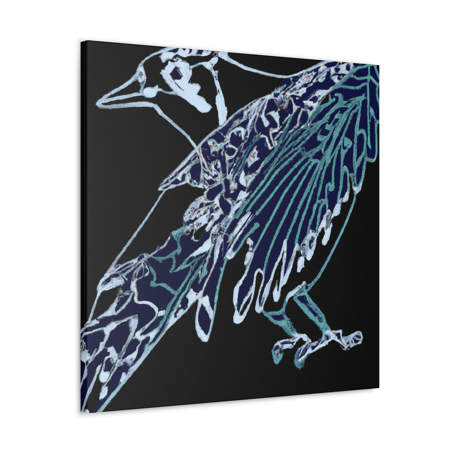 Blue Jay's Splendor - Canvas