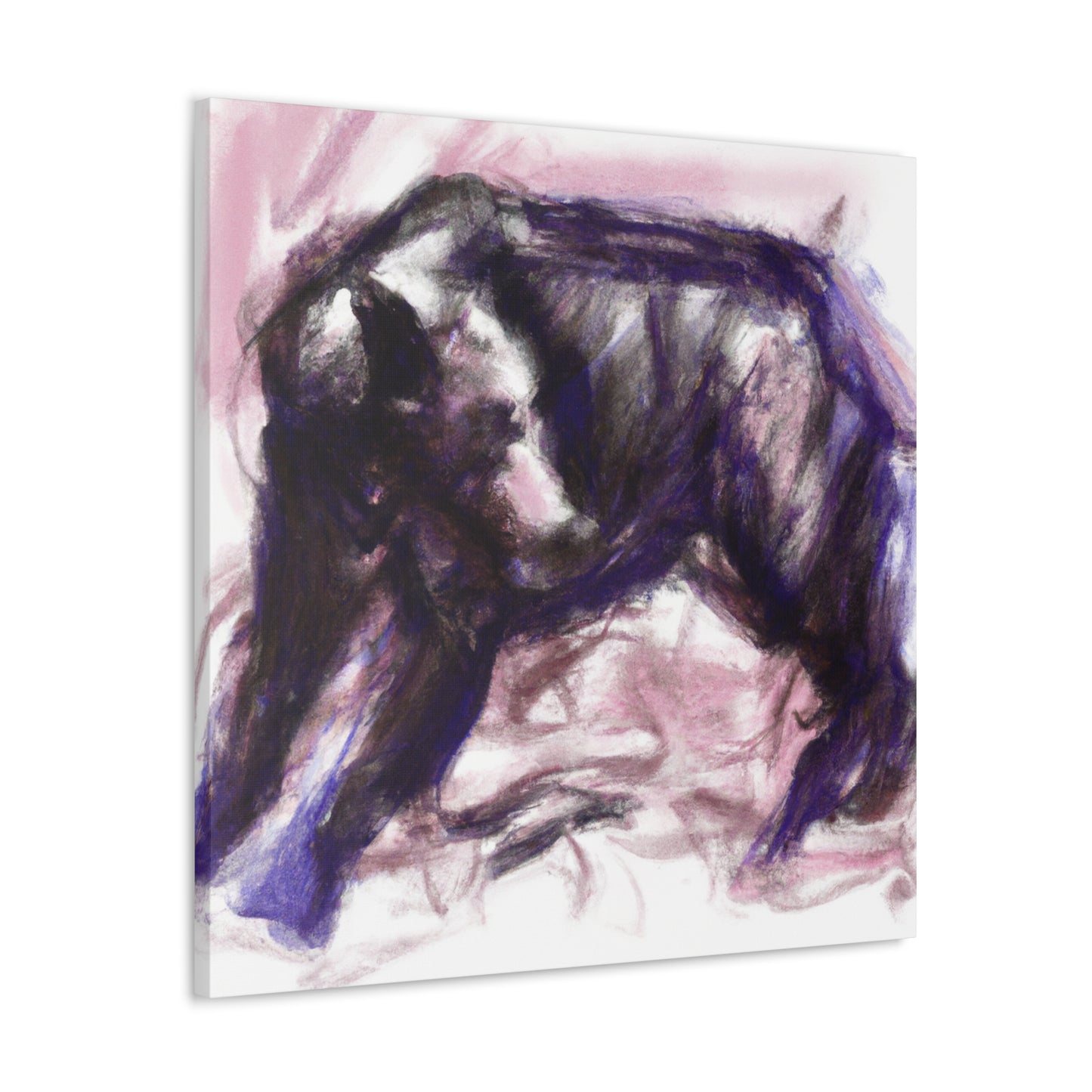 "Bear in Impressionism" - Canvas