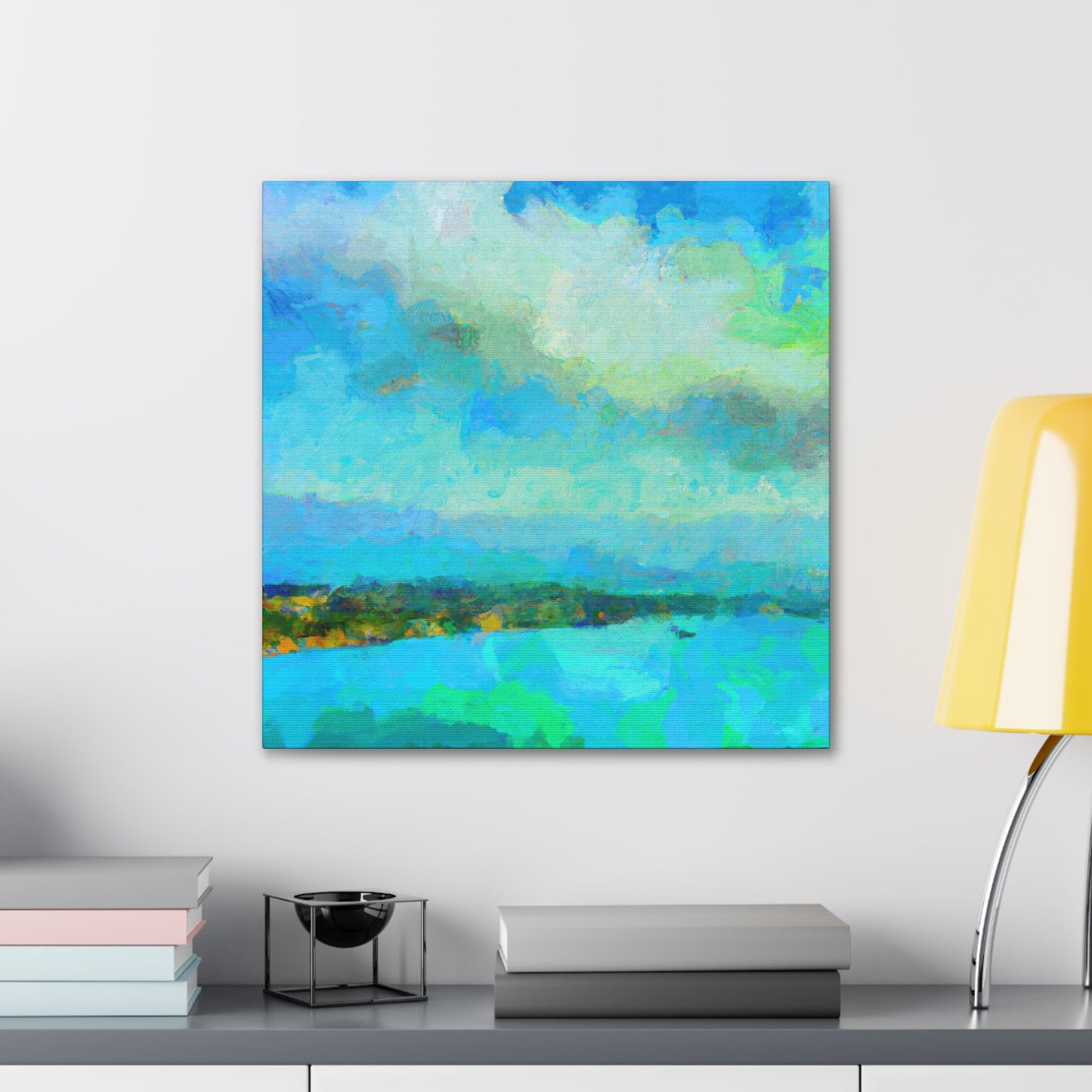 "Bay at Sunset Splendor" - Canvas