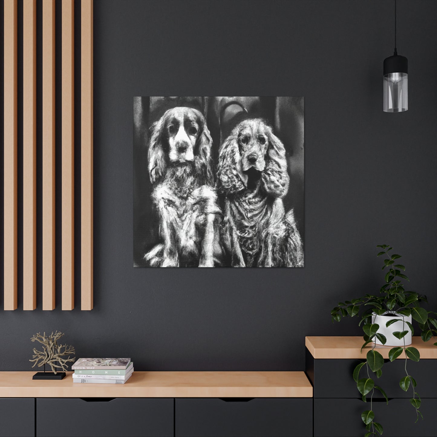 Spaniel in Splendor - Canvas