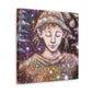 Elf in Pointillism - Canvas