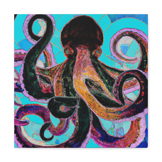 Octopus Dance Tango. - Canvas