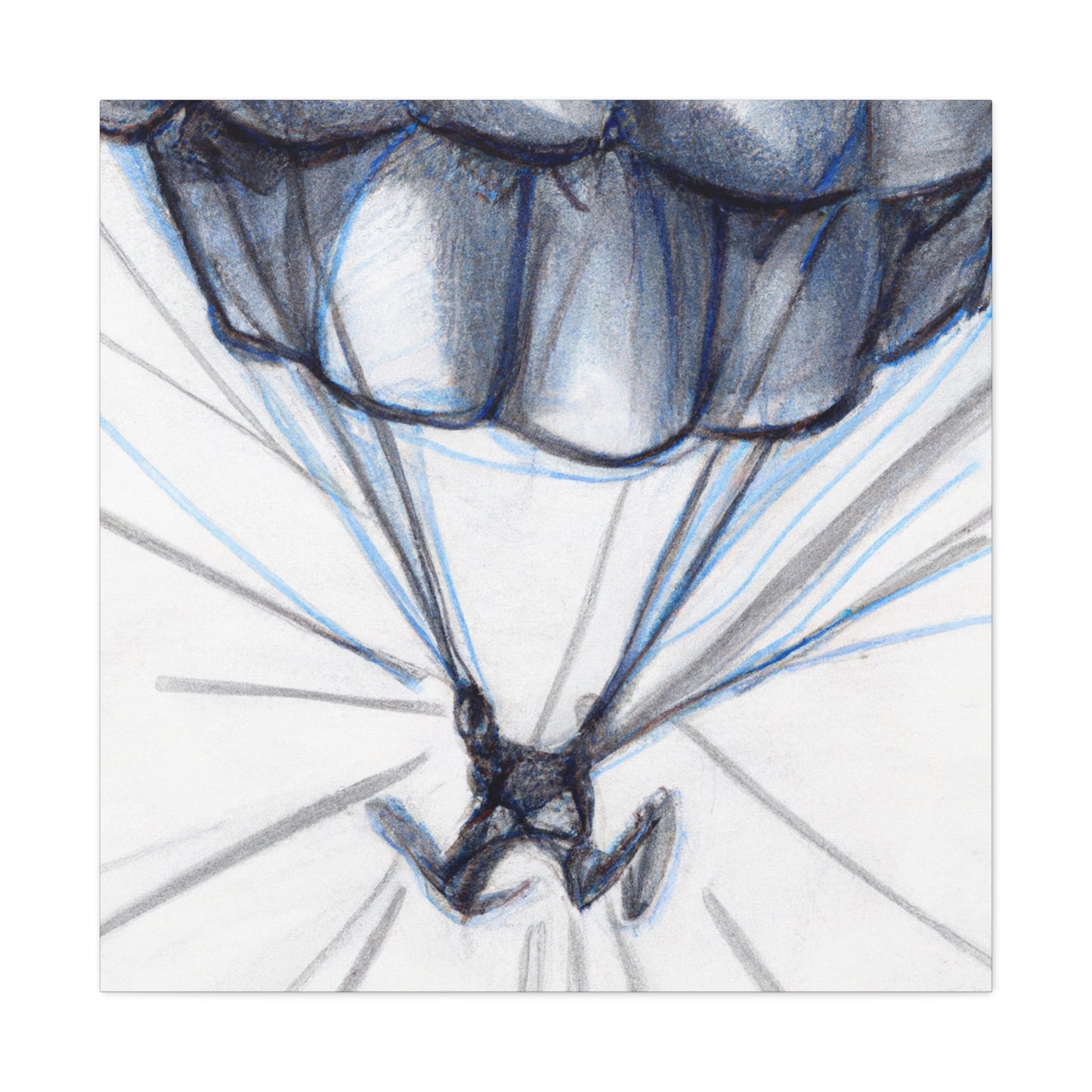 Parasailing In Reality - Canvas