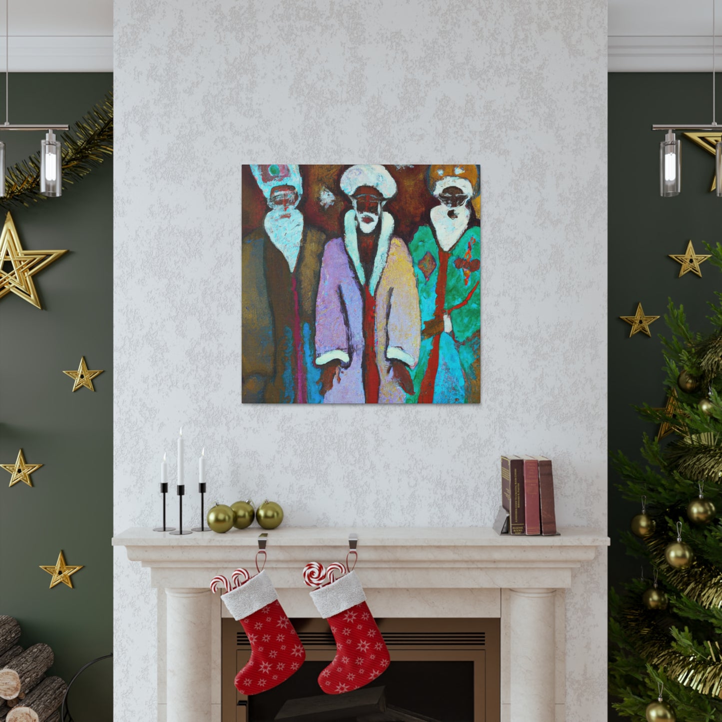 Three Wise Wisemen - Canvas