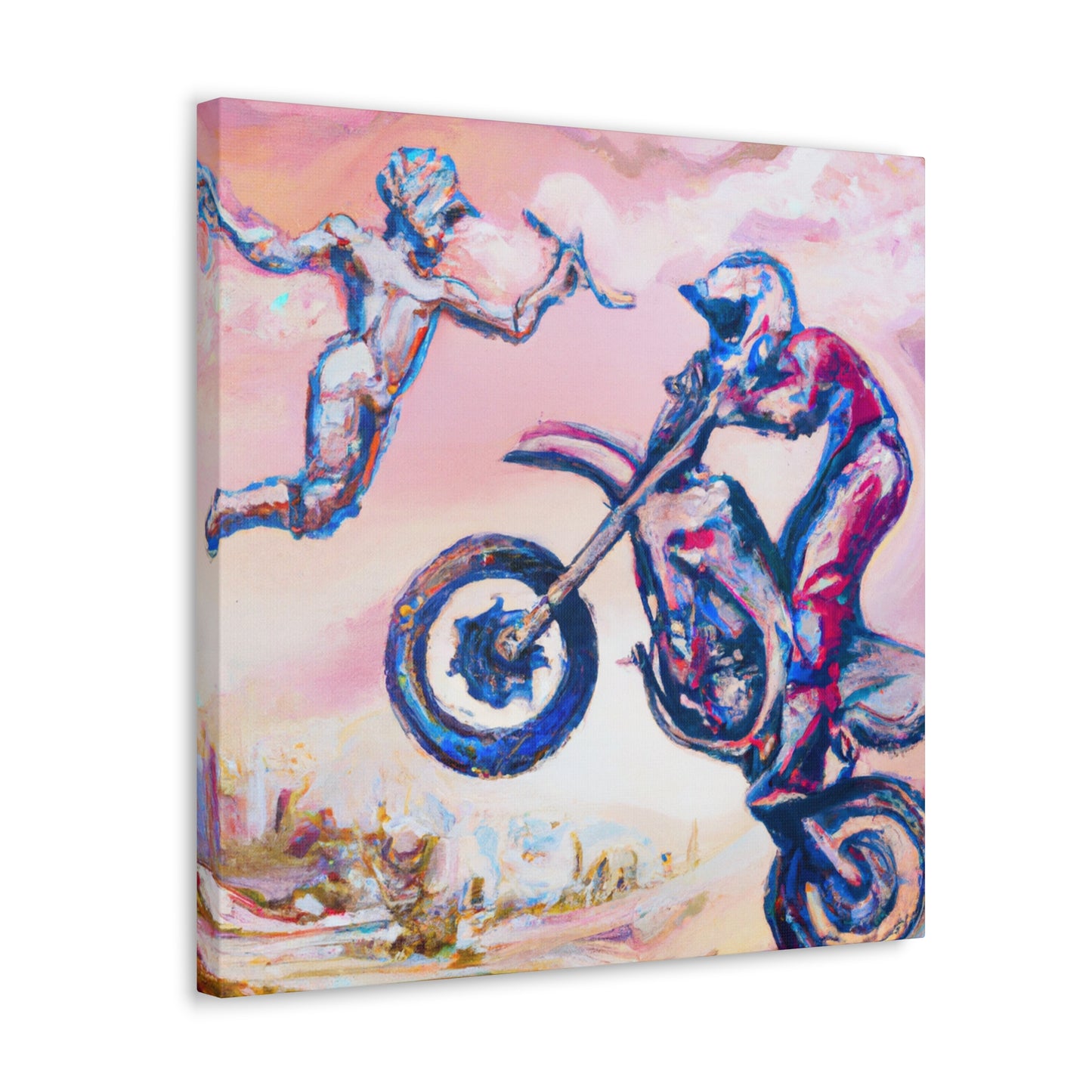 Moto Cross Majesty. - Canvas