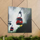 Cable Cars in Moonlight - Canvas