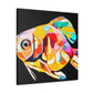 "Killifish Art Deco Dream" - Canvas