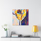 "Wine's Reflection Impression" - Canvas