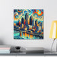 "Enigmatic Echoes of Cincinnati" - Canvas