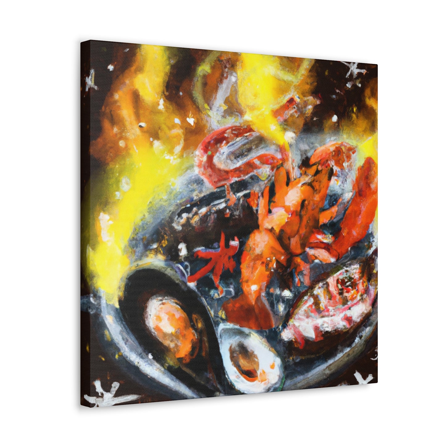 Seafoods of the Sea - Canvas