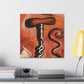 "Corkscrew Whimsicality" - Canvas