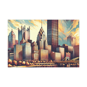 "Steel City Splendor" - Canvas