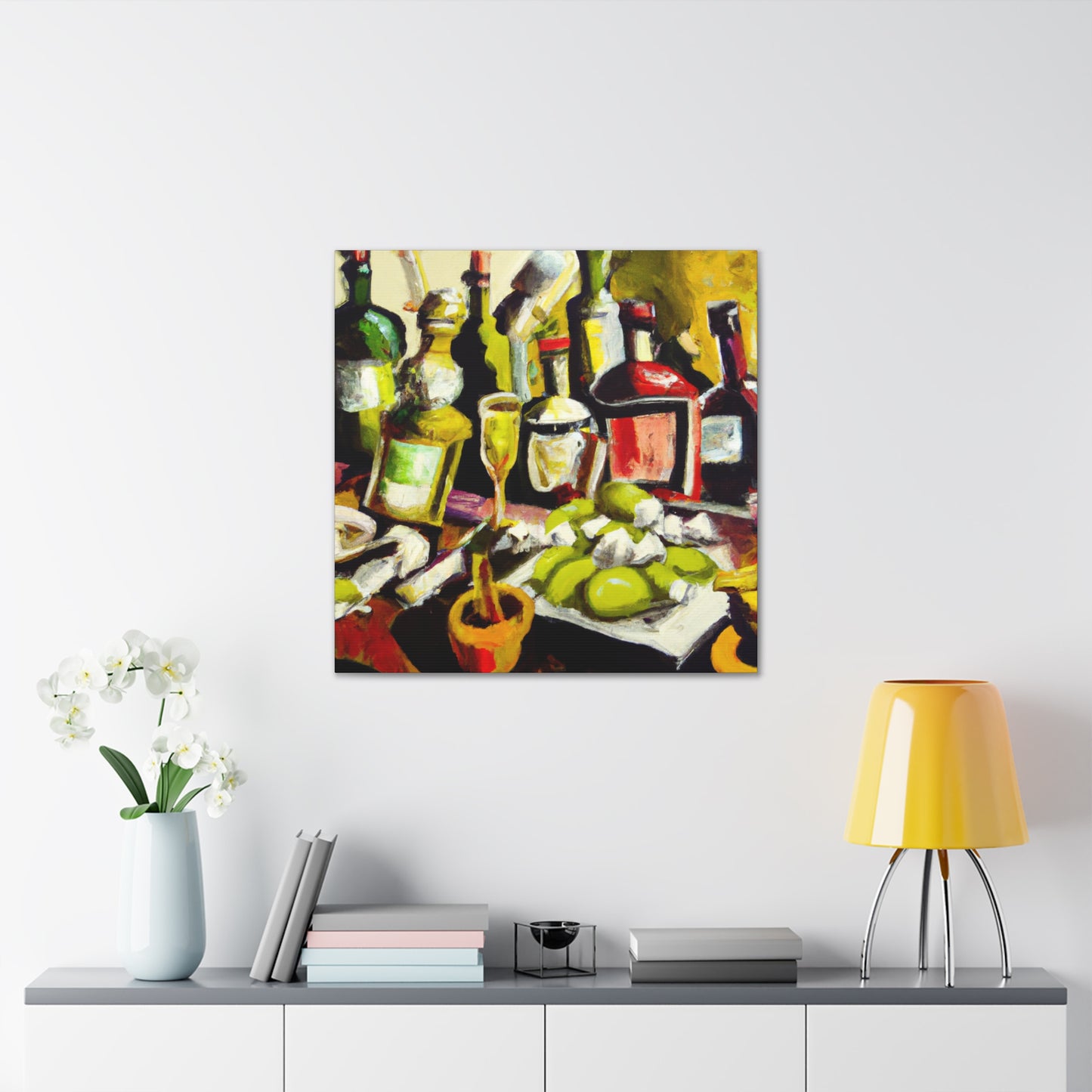 "Cocktails in Fauvism" - Canvas