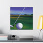 Golfing in Sunshine - Canvas