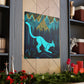 Cougar in Motion Art - Canvas