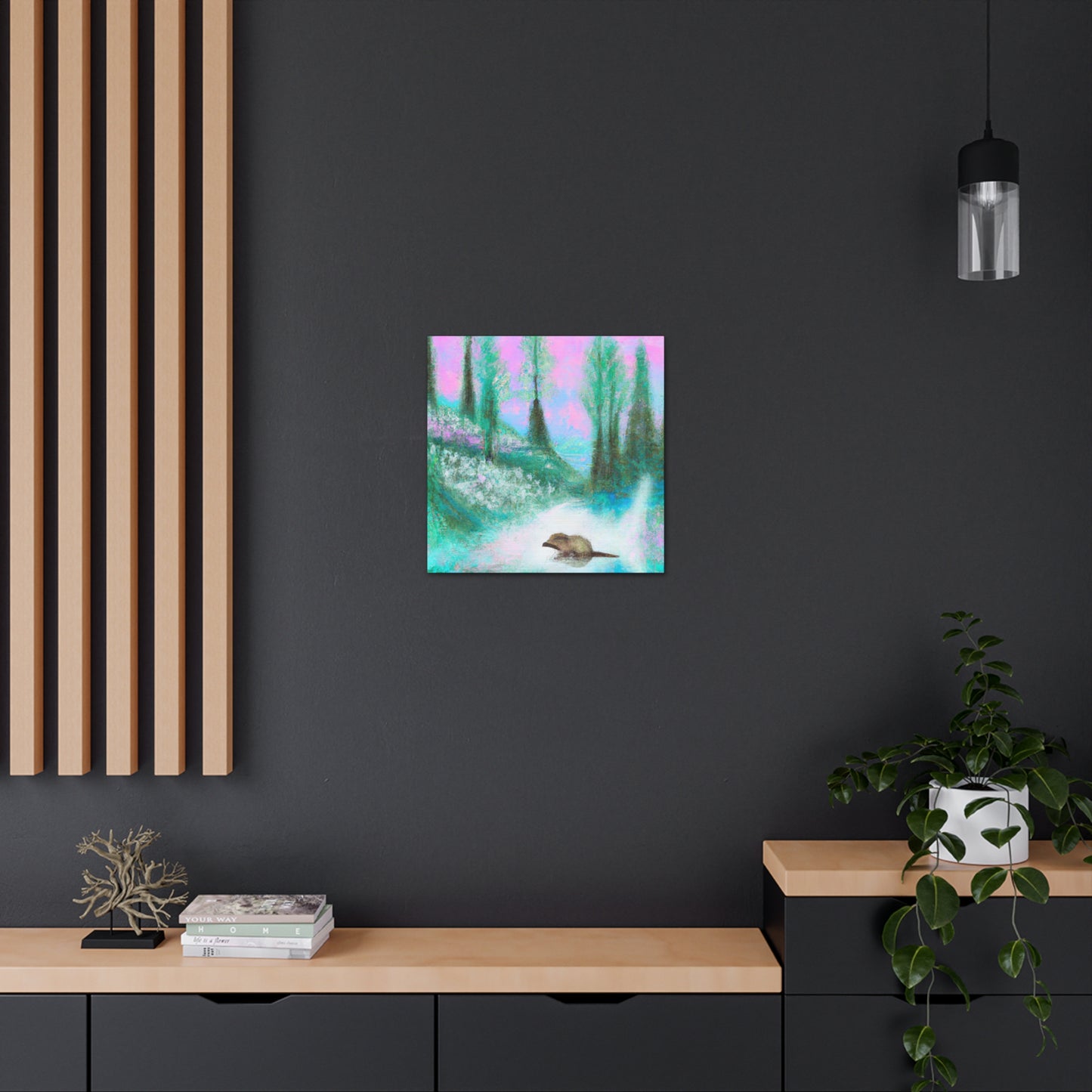 Beaver's Dreamscape Portrait - Canvas