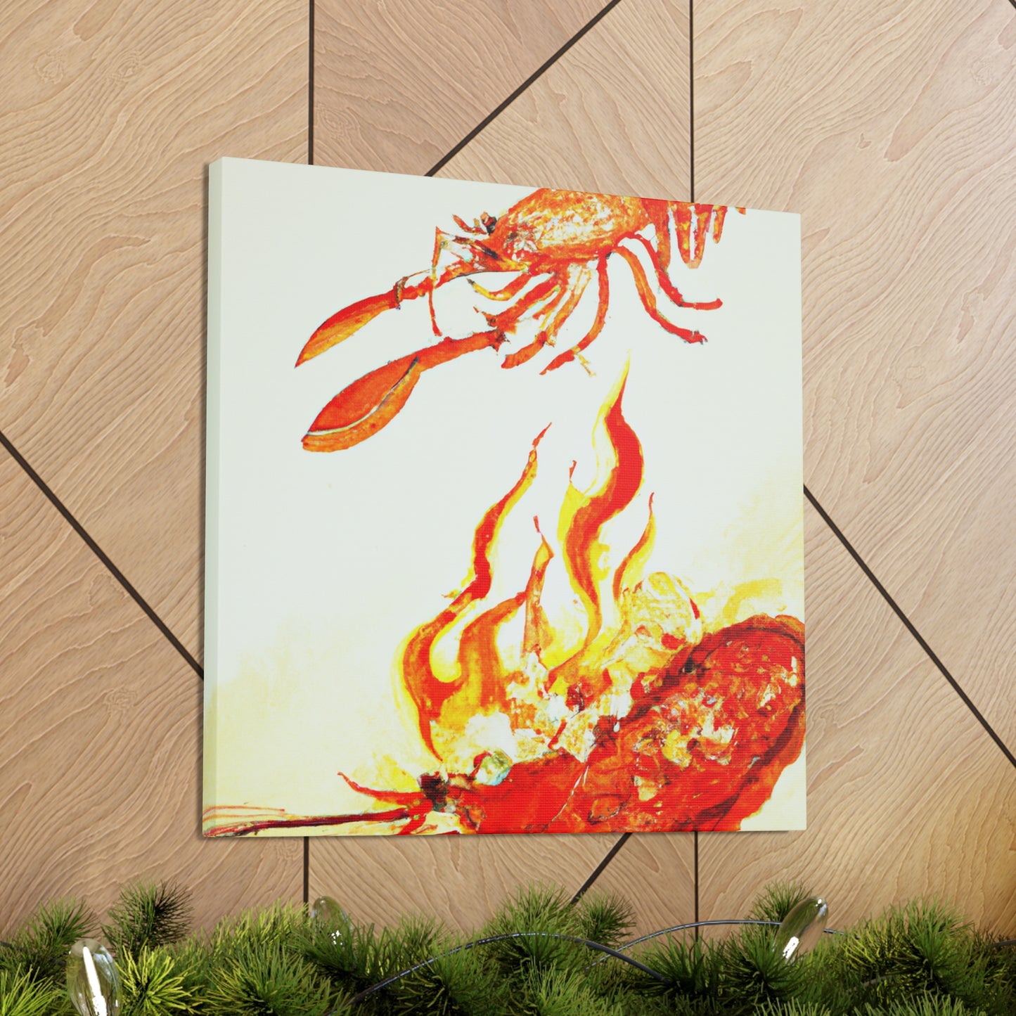 "Seafood on the Shore" - Canvas