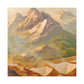 Majestic Mountain Vista - Canvas