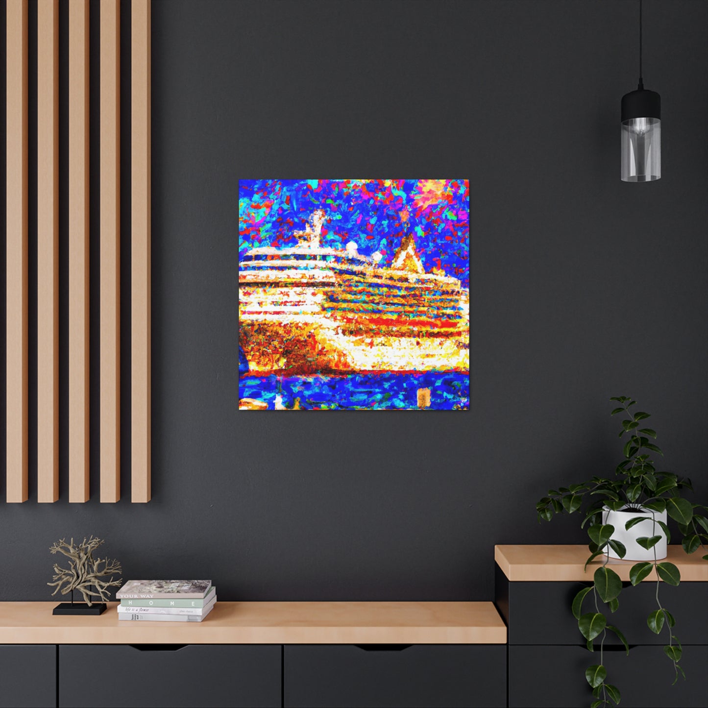 Cruise Ship Odyssey - Canvas