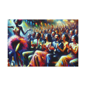 "Enigmatic Cabaret Extravaganza" - Canvas