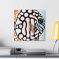 "Discus in Motion Deco" - Canvas