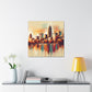 "Vibrant Urban Southern Melody" - Canvas