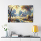 Whispering Blooms Unveiled - Canvas