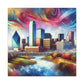 Vintage Dallas Dreamscape - Canvas