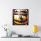 Whiskey Barrel Splendor - Canvas