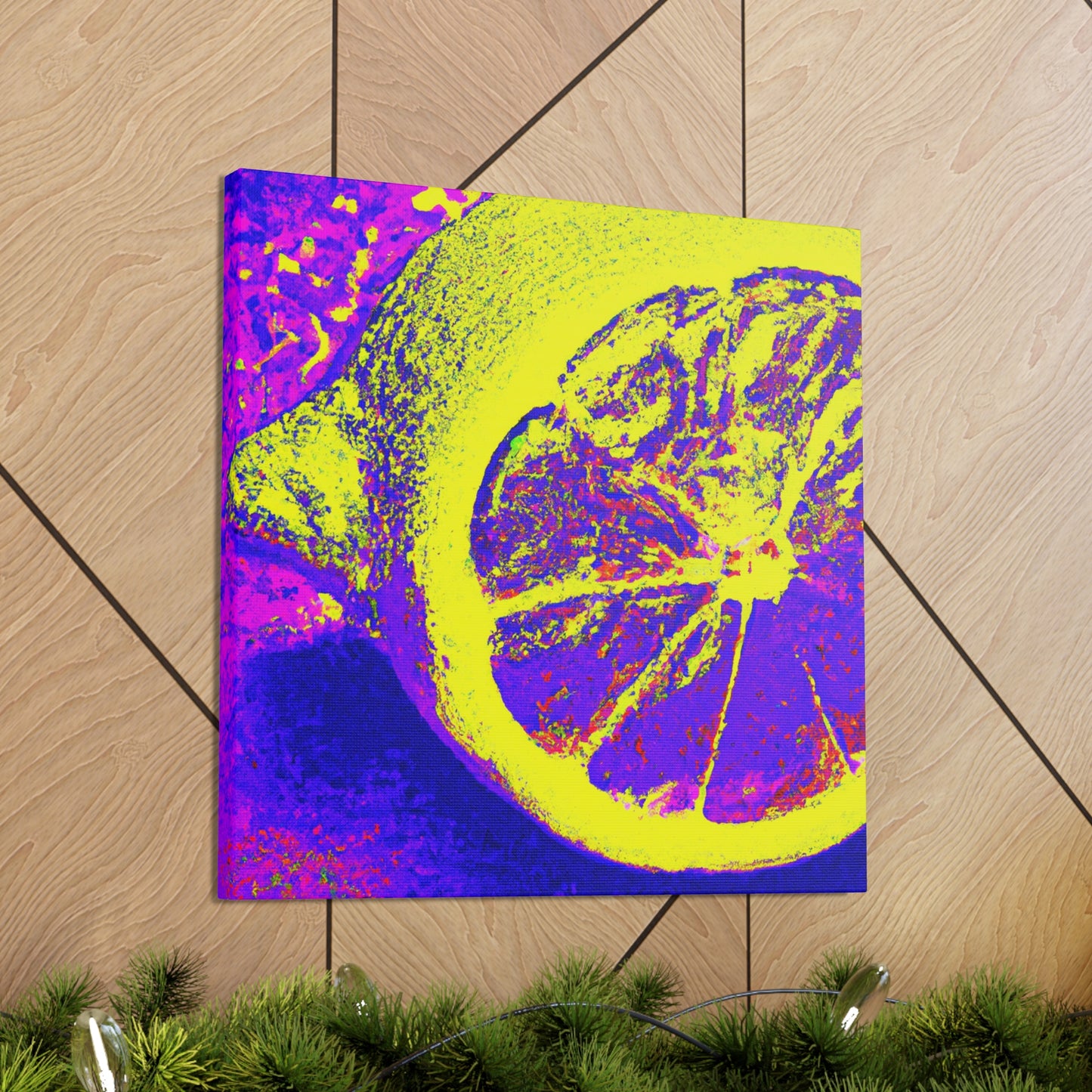 Lemons in Pop Art - Canvas