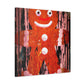 Gingerbread Man Pop Art - Canvas