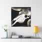 Cow Skull Regal Splendor - Canvas